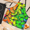 Rainbow Butterfly Print Women's Apron-grizzshop