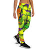 Rainbow Butterfly Print Women's Joggers-grizzshop