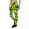 Rainbow Butterfly Print Women's Leggings-grizzshop