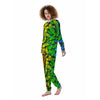 Rainbow Butterfly Print Women's Pajamas-grizzshop