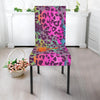 Rainbow Cheetah Leopard Pattern Print Chair Cover-grizzshop