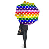 Rainbow Color LGBT Polka Dot Print Pattern Umbrella-grizzshop