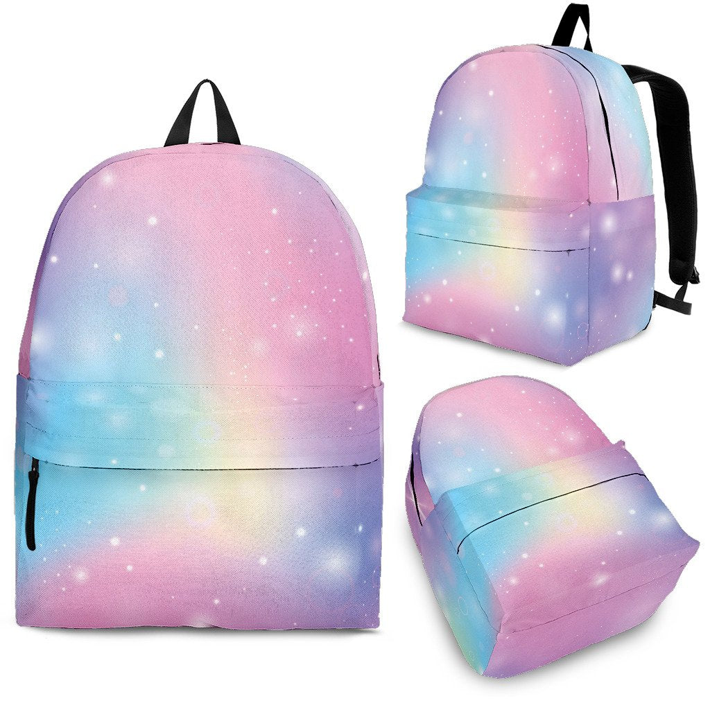 Rainbow Colorful Pattern Print Premium Backpack-grizzshop
