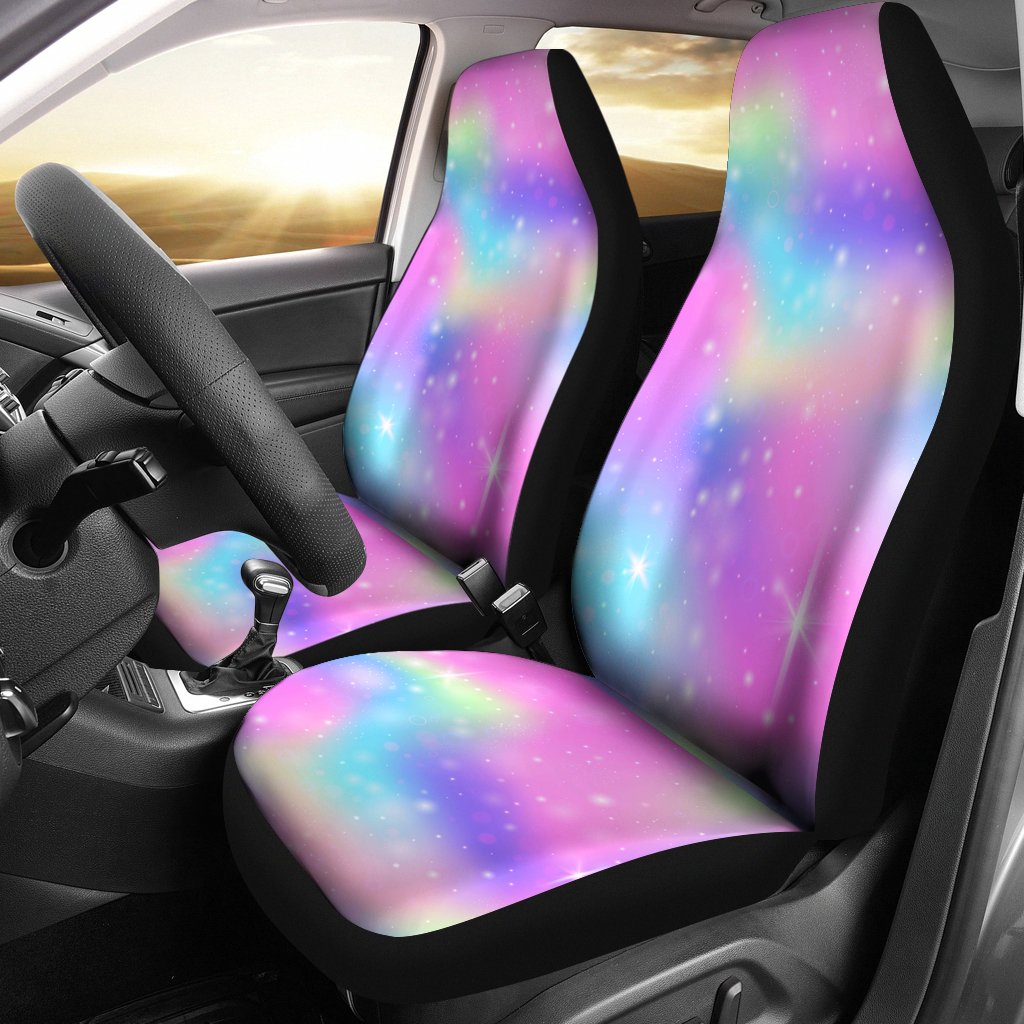 Rainbow Colorful Pattern Print Universal Fit Car Seat Cover-grizzshop
