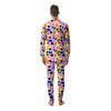 Rainbow Cow Print Pattern Men's Pajamas-grizzshop