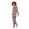 Rainbow Cow Print Pattern Women's Pajamas-grizzshop