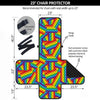 Rainbow Flag LGBT Pride Pattern Armchair Protector-grizzshop