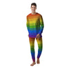 Rainbow Flag LGBT Pride Print Men's Pajamas-grizzshop