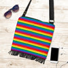 Rainbow Flag Lgbt Patterm Print Crossbody Bags-grizzshop