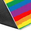 Rainbow Flag Lgbt Patterm Print Floor Mat-grizzshop