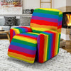 Rainbow Flag Lgbt Patterm Print Recliner Cover-grizzshop