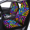 Rainbow Geometric Abstract Car Seat Covers-grizzshop