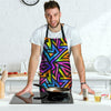 Rainbow Geometric Abstract Men's Apron-grizzshop