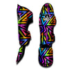 Rainbow Geometric Abstract Muay Thai Shin Guard-grizzshop