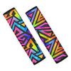 Rainbow Geometric Abstract Seat Belt Cover-grizzshop