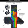 Rainbow Hand LGBT Pride Print Armchair Protector-grizzshop