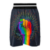 Rainbow Hand LGBT Pride Print Boxing Shorts-grizzshop