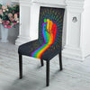 Rainbow Hand LGBT Pride Print Dining Chair Slipcover-grizzshop