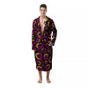 Rainbow Heart LGBT Pride Print Pattern Men's Robe-grizzshop