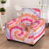 Rainbow Hippie Tie Dye Armchair Cover-grizzshop