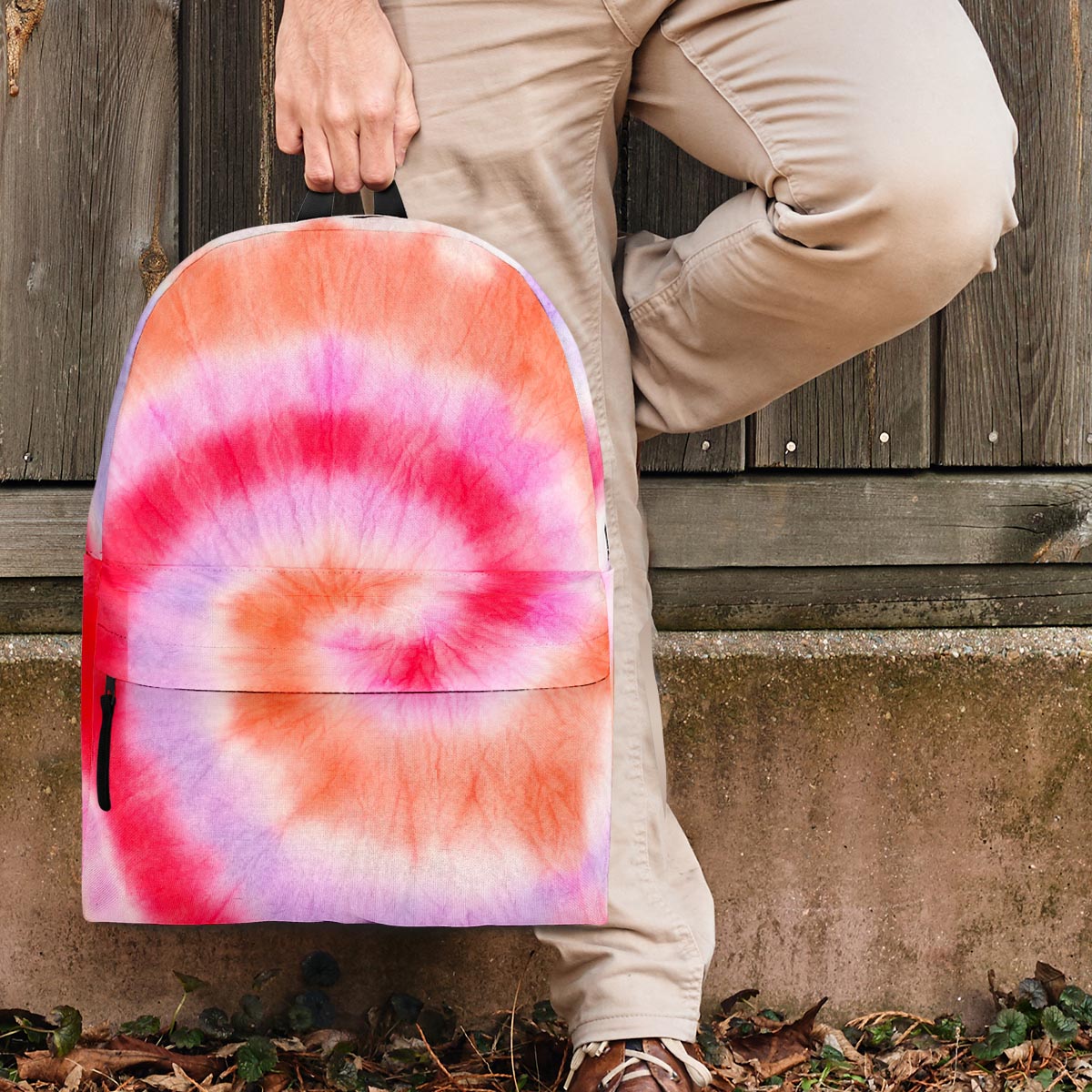 Rainbow Hippie Tie Dye Backpack-grizzshop