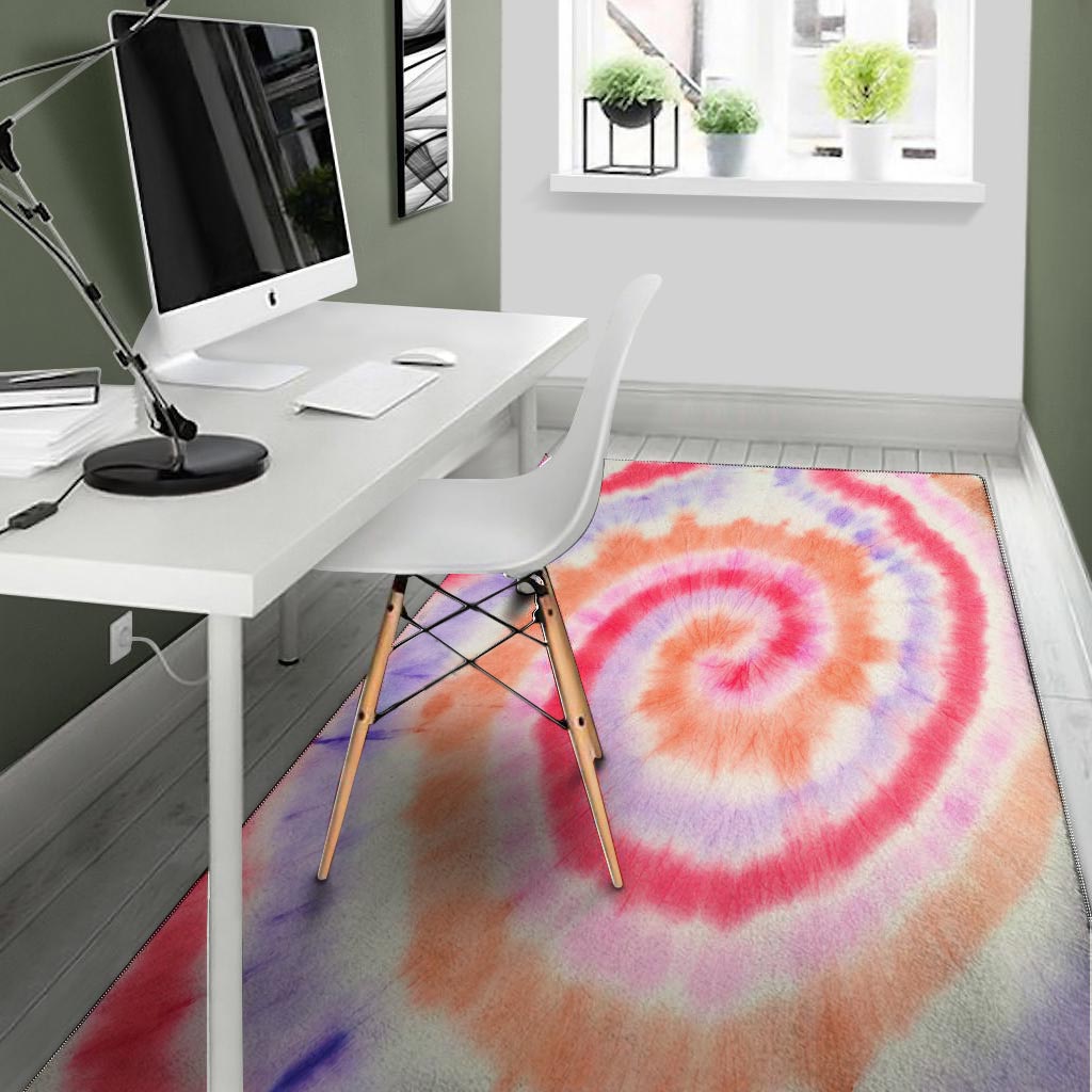 Rainbow Hippie Tie Dye Floor Mat-grizzshop