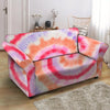 Rainbow Hippie Tie Dye Loveseat Cover-grizzshop