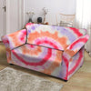 Rainbow Hippie Tie Dye Loveseat Cover-grizzshop