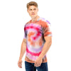 Rainbow Hippie Tie Dye Men T Shirt-grizzshop