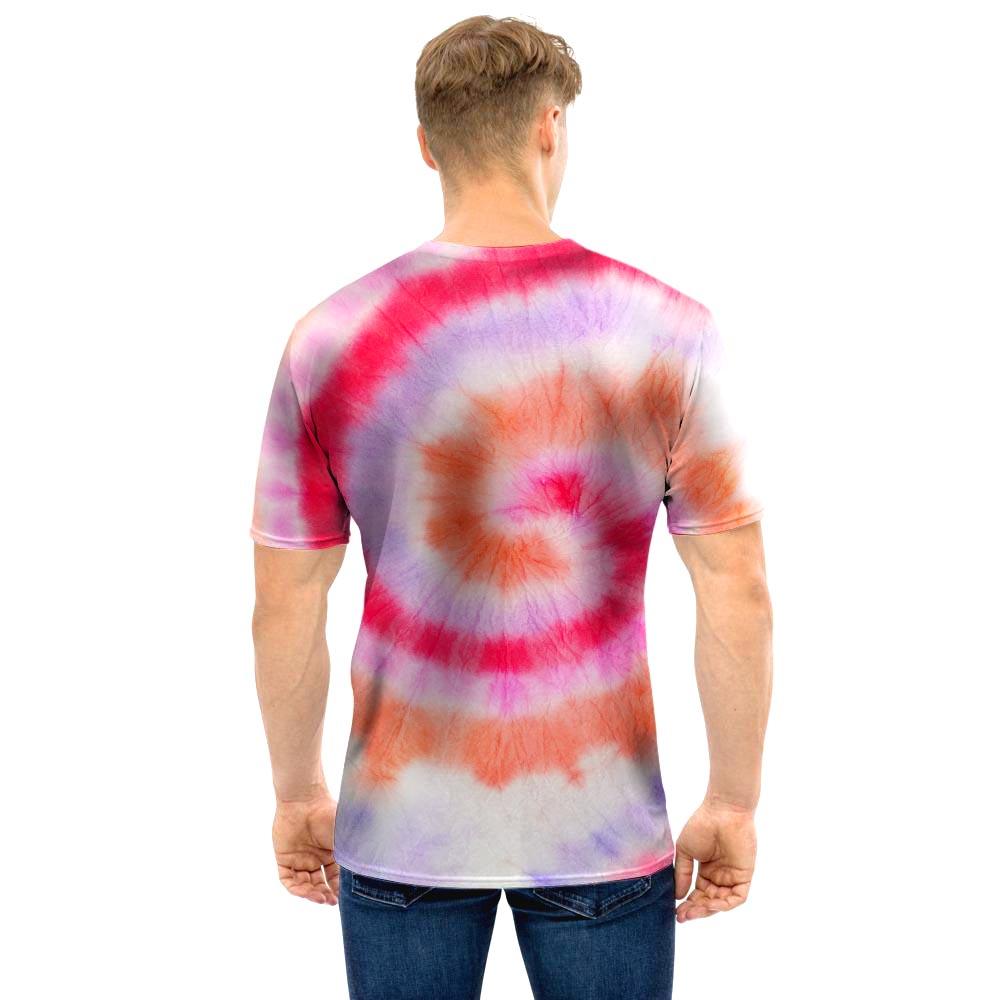 Rainbow Hippie Tie Dye Men T Shirt-grizzshop