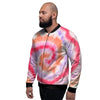 Rainbow Hippie Tie Dye Men's Bomber Jacket-grizzshop