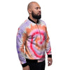 Rainbow Hippie Tie Dye Men's Bomber Jacket-grizzshop