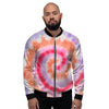 Rainbow Hippie Tie Dye Men's Bomber Jacket-grizzshop