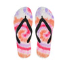 Rainbow Hippie Tie Dye Men's Flip Flops-grizzshop