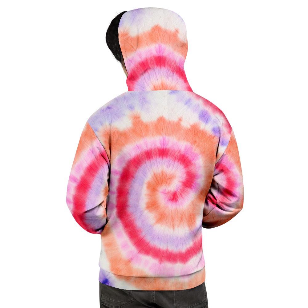 Rainbow Hippie Tie Dye Men's Hoodie-grizzshop