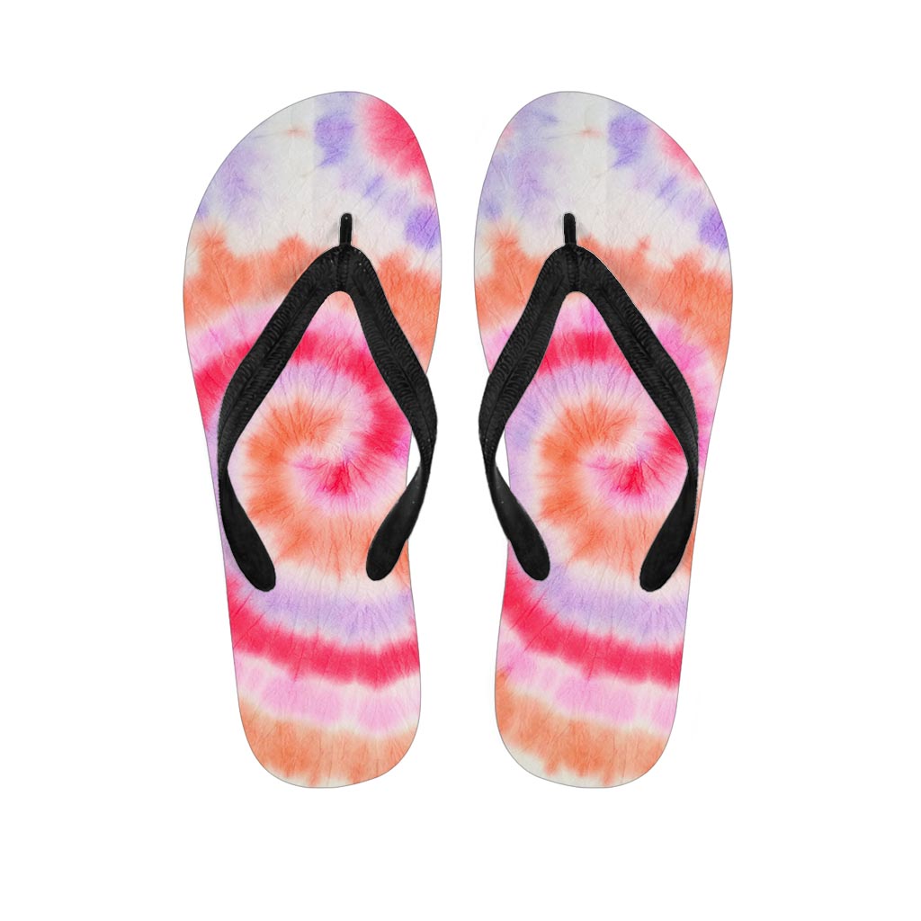 Rainbow Hippie Tie Dye Women's Flip Flops-grizzshop