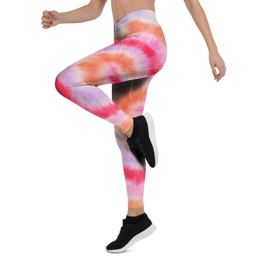 Rainbow Hippie Tie Dye Women's Leggings-grizzshop