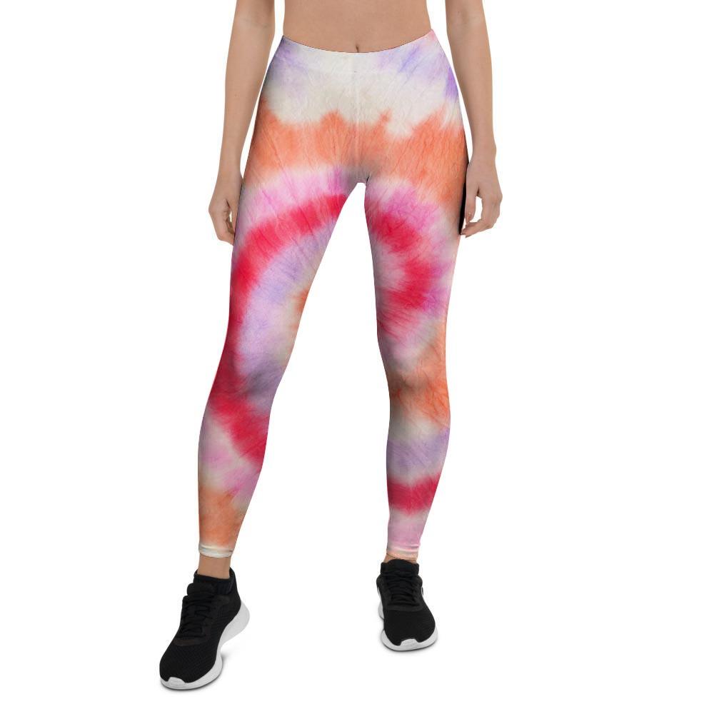 Rainbow Hippie Tie Dye Women's Leggings-grizzshop