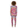 Rainbow Hippie Tie Dye Women's Pajamas-grizzshop