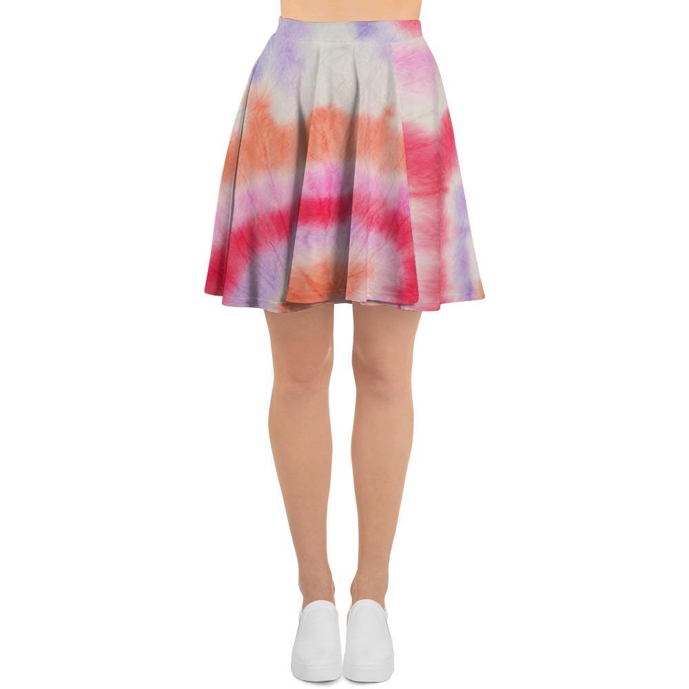 Rainbow Hippie Tie Dye Women's Skirt-grizzshop