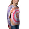 Rainbow Hippie Tie Dye Women's Sweatshirt-grizzshop