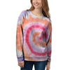 Rainbow Hippie Tie Dye Women's Sweatshirt-grizzshop