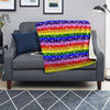 Rainbow LGBT Paisley Bandana Print Blanket-grizzshop