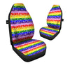 Rainbow LGBT Paisley Bandana Print Car Seat Covers-grizzshop