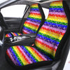 Rainbow LGBT Paisley Bandana Print Car Seat Covers-grizzshop