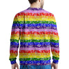 Rainbow LGBT Paisley Bandana Print Men's Sweatshirt-grizzshop