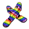 Rainbow LGBT Paisley Bandana Print Muay Thai Shin Guards-grizzshop