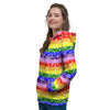 Rainbow LGBT Paisley Bandana Print Women's Hoodie-grizzshop