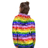 Rainbow LGBT Paisley Bandana Print Women's Hoodie-grizzshop