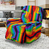 Rainbow Lgbt Patterm Print Recliner Cover-grizzshop